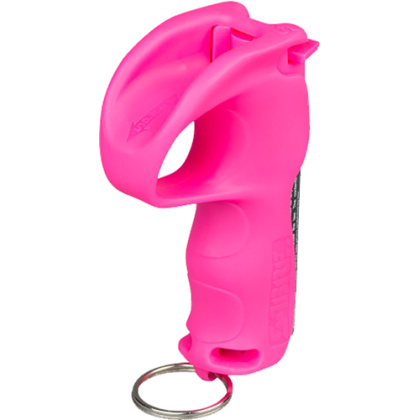 SABRE QUICK GRIP PEPPER SPRAY KIT TWIST LOCK PINK