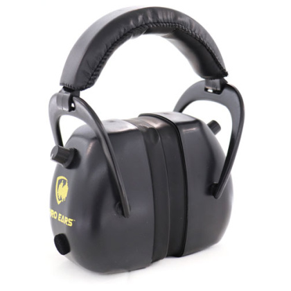PRO EARS GOLD II 30 EAR MUFF ELECTRONIC W/PADDED BASE BLK