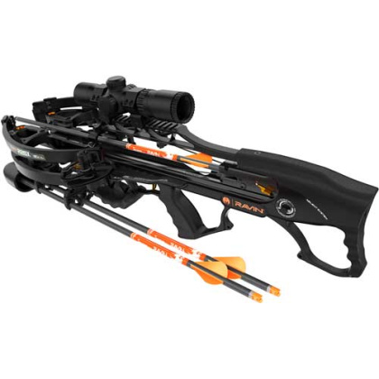 RAVIN CROSSBOW R26X W/3-ARROWS 400FPS SILENT COCK BLK