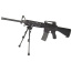 UTG STOCK ASSEMBLY AR-15 BLACK A2 FIXED COMPLETE ASSY.