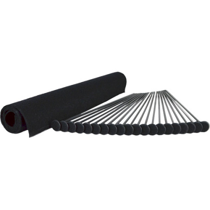 GSS MEDIUM RIFLE ROD KIT 20BLK RIFLE RODS .22 CAL 19"X30"