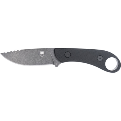COBRATEC D2 SKINNER 3.75" FULL TANG BLACK G10 W/KYDEX SHEATH