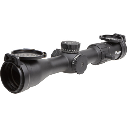 SIG SCOPE WHISKEY4 3-12X44 30MM SF SFP BDC ZERO STOP BLK