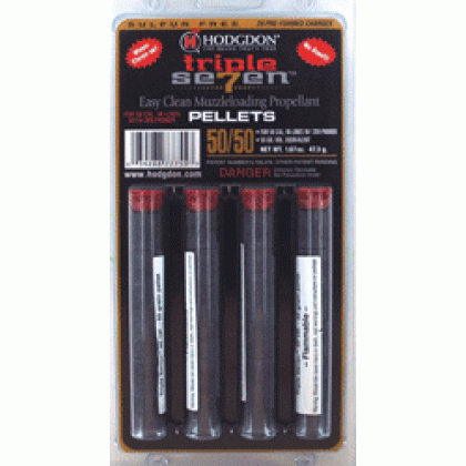HODGDON TRIPLE SEVEN 50GR PELL 50 CALIBER 24PK 24PK/CS