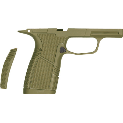 TYRANT CNC SIG P365 GRIP MODULE SNUB SIZE OD GREEN