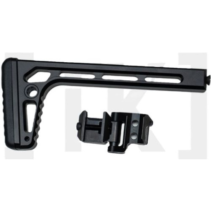 TANDEMKROSS RIM/EDGE FOLDING PICATINNY BUTTSTOCK BLACK