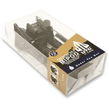 UTG BIPOD TACTICAL OP 5.9-7.3" PICATINNY MOUNT W/STUD ADAPTER