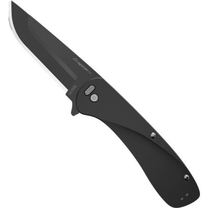OUTDOOR EDGE RAZOR VX1 3" FLDR BLACK ALUM SPRING ASSIST