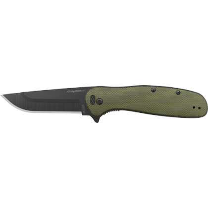 OUTDOOR EDGE RAZOR VX2 3" FLDR GREEN G10 SPRING ASSIST