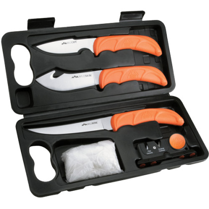 OUTDOOR EDGE WILD LITE 6 PIECE GAME PROCESSING KIT W/HARD BOX